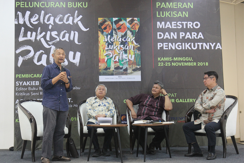 Forum Tracking Fake Paintings and Exhibition Maestro and Their Epigon held at Ciputra Artpreneur