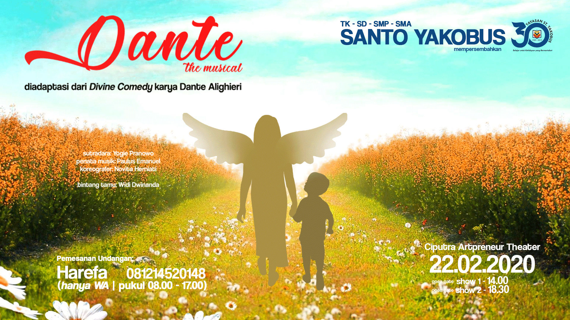 Dante The Musical By Santo Yakobus School