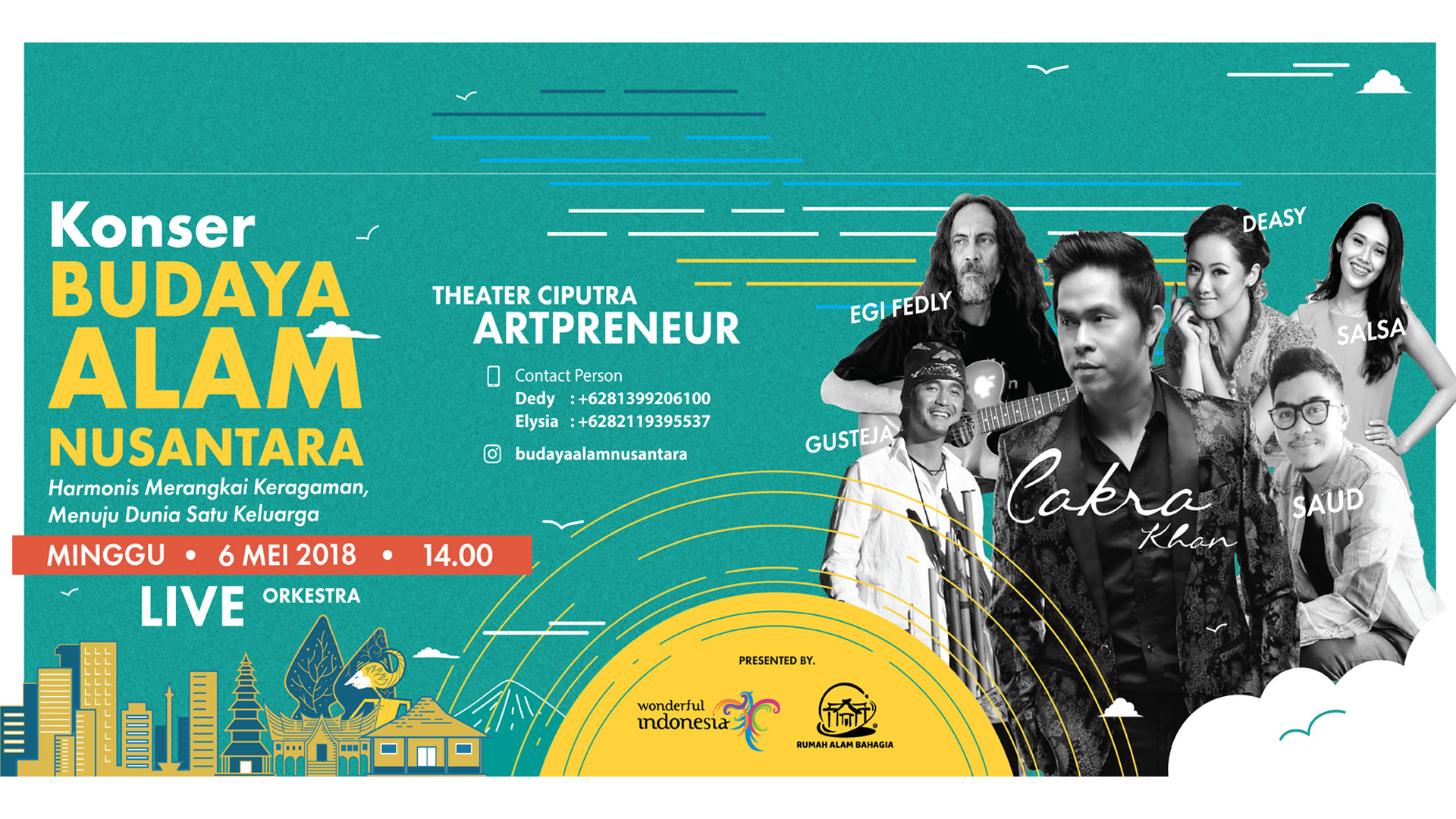 Konser Budaya Alam Nusantara 