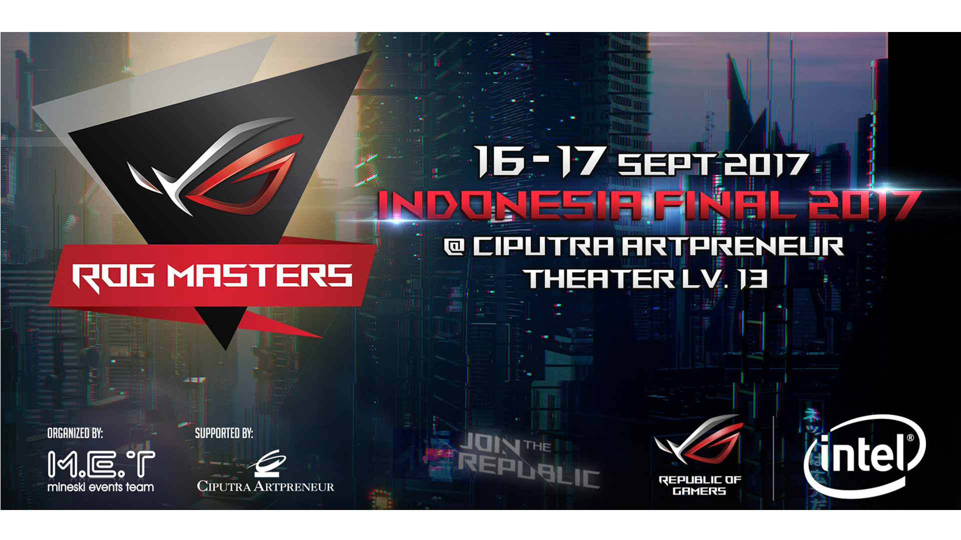 ROG Masters Indonesia Final 2017