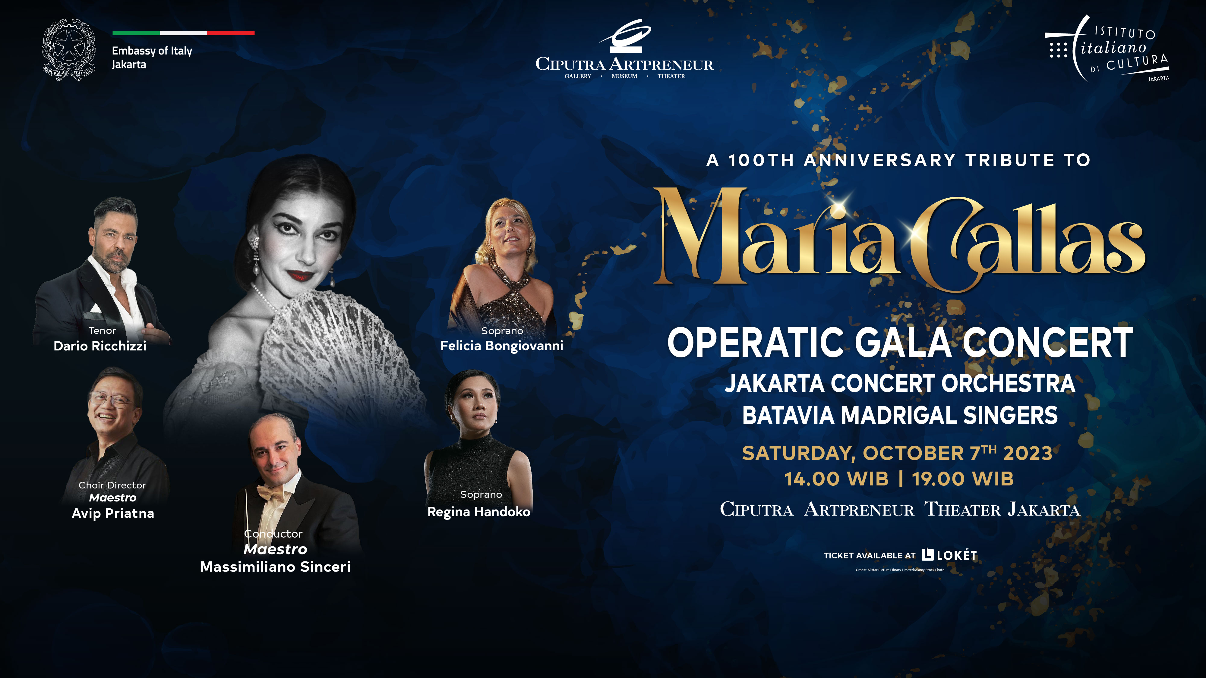 TRIBUTE TO MARIA CALLAS: 100th ANNIVERSARY